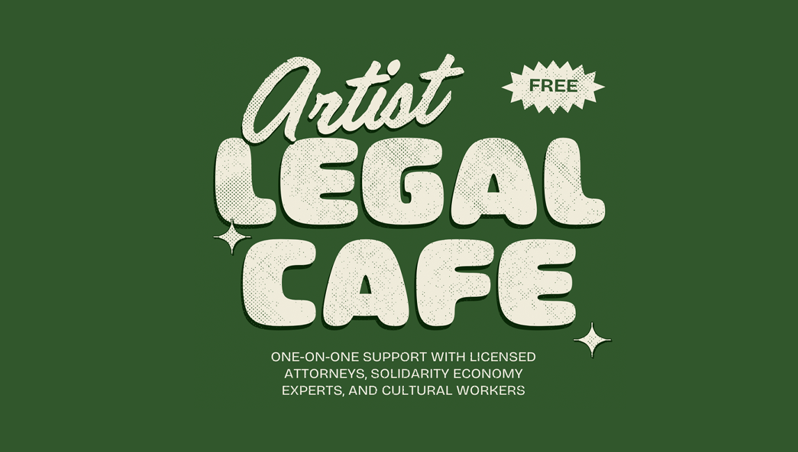 August 21: The Artist Legal Cafe